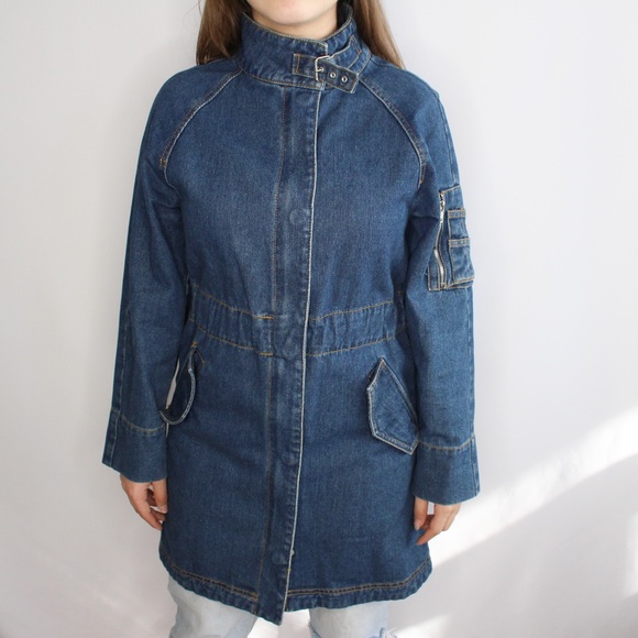 Denim Utility Jacket - Picture 1 of 6